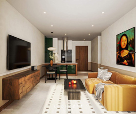 Cho thuê căn hộ Sam Towers 2 phòng ngủ view trực diện sông giá 15tr/th LH: 0936 875 127