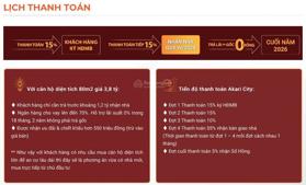 Căn hộ Akari trực tiếp sàn Nam Long với giá tốt nhất, ưu đãi 700tr diện tích từ 61m2, 80m2, 99m2
