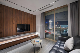 Nội thất sang trọng view sông Hàn cực đỉnh căn hộ 1PN Hilton, cho thuê 15triệu/ tháng