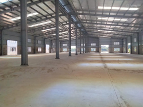 Cho thuê kho xưởng DT 1500m2 10000m giá 75 nghìn/m2/th KCN Tân Quang, xưởng cao thoáng, điện 3 pha