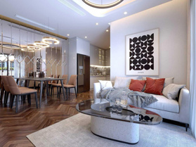 Cho thuê căn hộ 2 ngủ đường Lê Hồng Phong - giá 13tr/tháng 0966 519 511