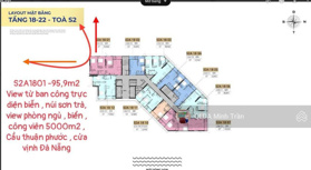 Minh Trần - Căn 3PN, 95.9m2 mặt sông Hàn, giá 6,38 tỷ, đã bao gồm thuế, phí