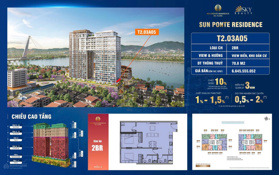 GIỎ HÀNG THANH KHOẢN CHỈ 1,3 TỶ/CĂN HỘ PONTE GIÁ CỰC SỐC, VỊ TRÍ NGAY CẦU RỒNG TRUNG TÂM TP ĐÀ NẴNG