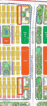 Tôi cần bán cặp nhà phố TN1 đối diện chung cư 45 tầng giá 60 tỷ