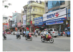 Cho thuê nhà mặt đường Điện Biên Phủ, mặt tiền 11m, vị trí đẹp, nhà 1 tầng