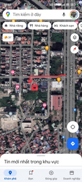 Cho thuê lâu dài lô đất tuyến 3 Lê Hồng Phong gần uỷ ban quận Ngô Quyền, MDM, mặt tiền 14m, DT 400m