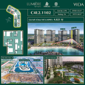 HOT!!! CÒN LẠI DUY NHẤT 2 CĂN 2PN TÒA L2 - VIEW HỒ, ÔM TRỌN VIEW BỂ BƠI CỰC CHẤT