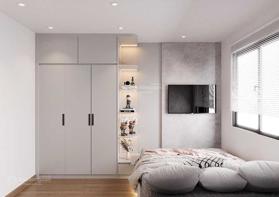 Cho thuê căn hộ Hoàng Huy Đổng Quốc Bình Full đồ giá 6,5 triệu, 2PN, 2WC, bao phí