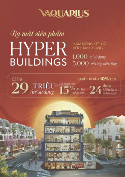 Mở bán Giai đoạn 2 - Quỹ căn Quiet Luxury - Shophouse 7 tầng hơn 600m2 sàn - Có HTLS 0% 24 tháng