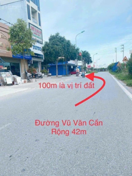 Bán lô đất Siêu Víp mặt đường Bùi Thị Cúc trung tâm thị xã Mỹ hào.