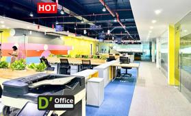 Vincom Nguyễn Chí Thanh 1100m2 có cắt 500, 300, 200, 150m2 giá 310k/m2/th setup sẵn nội thất cơ bản