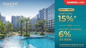 Diamond Centery full giỏ hàng căn 2-3-4PN-Duplex-Penhouse mua giá gốc CĐT:CK15%-Ân hạn lãi gốc 36Th