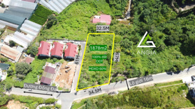 Mở bán nền mặt tiền tuyến biệt thự đồi RoBin quy mô gần 2000m2 - Giá bán 85tr/m2