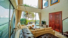 Cho thuê căn hộ duplex 2N 2VS view Hồ Tây, 200m2, full nội thất xịn xò, lễ tân 24/7 (như hình ảnh)