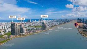 Căn hộ cao cấp Sun Symphony, NH hỗ trợ 70% với 30 tháng không lãi, chiếc khấu 15,5%. Chỉ từ 2,4 tỷ