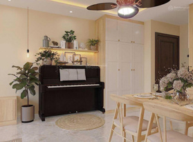 Bán gấp căn hộ tòa C3 chung cư Vinhomes D''''Capital, view thành phố, 2PN 2 VS, full đồ, giá 5,8 tỷ