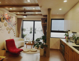 Cho thuê căn hộ 3PN 2WC đủ đồ đẹp view BTĐ ban công ĐN toà S1 Sky Oasis Ecopark. LH 0964 007 130