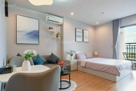 Bán căn studio view chính biển tầng cao CC Green Bay Garden - Hạ Long, nội thất đẹp