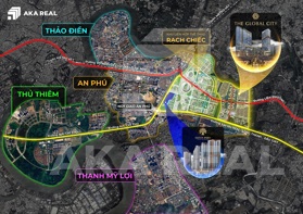 Giỏ hàng chuyển nhượng - Nhà phố The Global City T10/2024 - 1 căn duy nhất giá 47 tỷ đường 20m