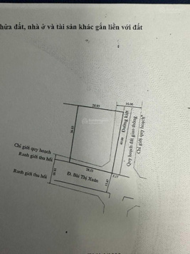 Cần bán đất mặt tiền đường Bùi Thị Xuân, Huế - 1.200 m2 - đất lớn- đất xây villa -tách thửa