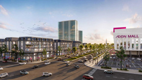 Ưu đãi trực tiếp CĐT - giỏ hàng mới shophouse 5 tầng đối diện Aeon Mall