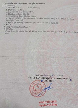 Đất mặt tiền khu quy hoạch Bầu Vá, đường Trường Đồng