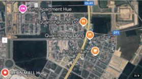 Bán 270 m2 đất lô 2 mặt tiền KQH Hói Sen trục 12.5m - cạnh dự án Aeon Mall Huế