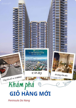 3 suất lô ngoại giao cuối cùng! Hướng Đông Nam Ngắm trọn bờ sông Hàn ở căn hộ cao cấp Peninsula