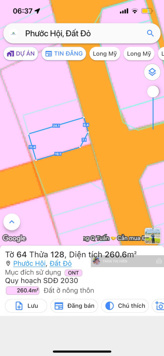 Tổng hợp 5 lô tái định cư Kim Liên, cách biển Phước Hải 2km, giá cực tốt; góc 260m2 chỉ 1.85ty