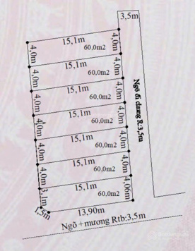 Mở bán 7 căn nhà 3 tầng xây mới tinh tại thôn Sú 1, Lâm Động, Thuỷ Nguyên, Hải Phòng