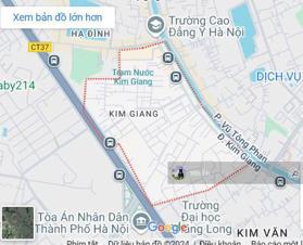 Nóng! Nhà Hoàng Đạo Thành, ngõ rộng, ngợp sáng và thoáng mát trước sau, diện tích rộng 65m2 ở sướng