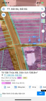 CC gửi đất 2MT đường Nam Kỳ Khởi Nghĩa, TT Đất Đỏ, Bà Rịa Vũng Tàu giá 6,8 tỷ