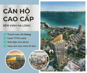 Căn hộ Flexi Home cao cấp view vịnh Hạ Long, sở hữu lâu dài, cạnh TTTM Lotte, tiện ích 5 sao