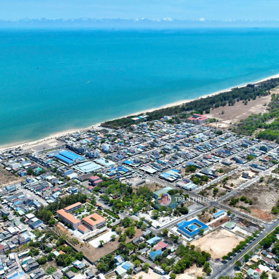 Tổng hợp hàng tái định cư Phước Hải - đi bộ ra biển Phước Hải - bên hông chợ, 5x20m. 8x20m