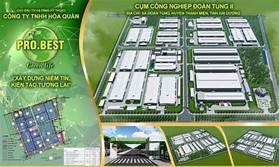 Bá đất cụm CN Đoàn Tùng 2 Thanh Miện - Hải Dương. DT 0.5ha - 1ha - 2ha làm XD nhà máy. Từ 2,2tr/m2