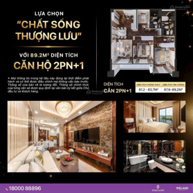 Bán gấp 1 căn hộ tiêu chuẩn 6* giá tốt nhất dự án Golden Crown Hải Phòng chỉ hơn 60tr/1m2