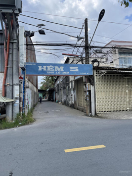 Giảm 550 triệu, ngợp bán gấp nền vô cùng đẹp hẻm 5 đường Bùi Hữu Nghĩa (TL 918), kế Stella