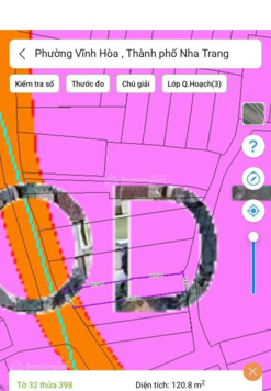 Đất 2 mặt đường Hòa Trung, 120.8m2, ngang 4.5m, chỉ 2,35 tỷ, Vĩnh Hòa, Nha Trang, 0967 613 173