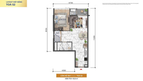 Căn hộ cao cấp 1PN - tầng cao - Tầm view trung tâm thành phố Đà Nẵng