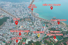 Chính chủ hạ giá 250 triệu. Bán 67,3m2 đất chính chủ gần biển Hòn Chồng, gần đại học Nha Trang