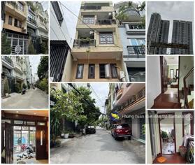 Bán nhà phố 3 lầu + sân thượng (4mx12,5m=50m2 vuông vức) hẻm nhựa 8m khu VIP Tô Hiến Thành, Quận 10