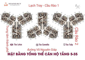 Giá 1,799 tỷ sở hữu ngay căn 2N Hoàng Huy Commerce tòa Lotus, chiết khấu khủng lên tới 900triệu