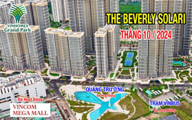 Tiết kiệm 815 triệu khi mua căn hộ 2PN Beverly Solari trong T10/2024, nhận nhà ở liền trong tháng