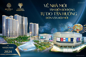 Chỉ với 350 triệu sở hữu ngay căn hộ 1PN + tại The Beverly Solari ngay trung tâm vinhomes Quận 9