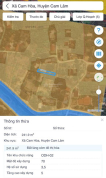 Chủ kẹt bán gấp đất thổ cư 2 mặt tiền xã Cam Hoà chỉ 630tr rẻ nhất thị trường 0382 535 481 Huy