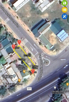 Bán đất ô góc mặt tiền QL1A có nhà kinh doanh 2 tầng tại trung tâm TP Cam Ranh