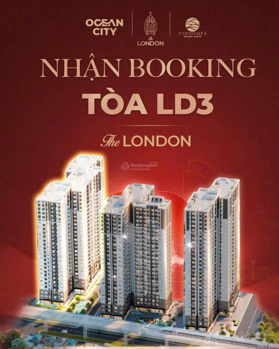 Mua nhà từ móng toà LD3 PK London Vin OCP1,vốn chỉ từ 350tr (10%), CK cực khủng, sở hữu căn hộ 5*