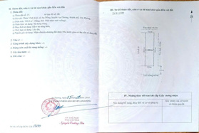 LÔ GÓC VĨNH KHÊ AN ĐỒNG ĐƯỜNG NHỰA THÔNG 5M GẦN CHỢ VĨNH KHÊ Diện tích:100m Ngang:5m Hướng: Nam