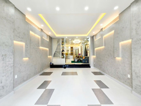 Giá tốt chưa từng có, nhà 3 lầu, DT 5m x 16,8m, giá 8.6 tỷ có gara xe hơi - Video review chi tiết
