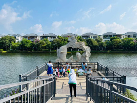 Lakeview City nhà hoàn thiện nội thất cho thuê nhà phố 25tr, biệt thự sân vườn 30tr Lh 0902 872 670
